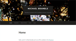 Desktop Screenshot of mbramble.com