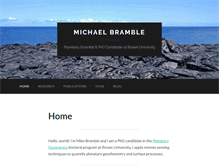 Tablet Screenshot of mbramble.com